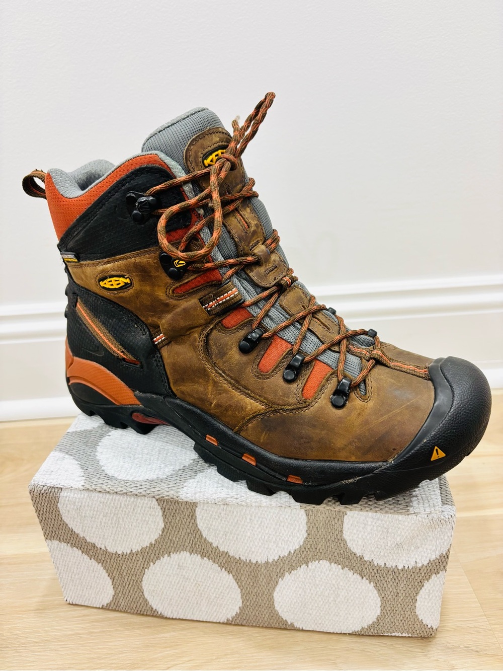 KEEN Utility Pittsburgh 6" Waterproof Soft
Toe Work Boots Men's 11.5 D 1009709